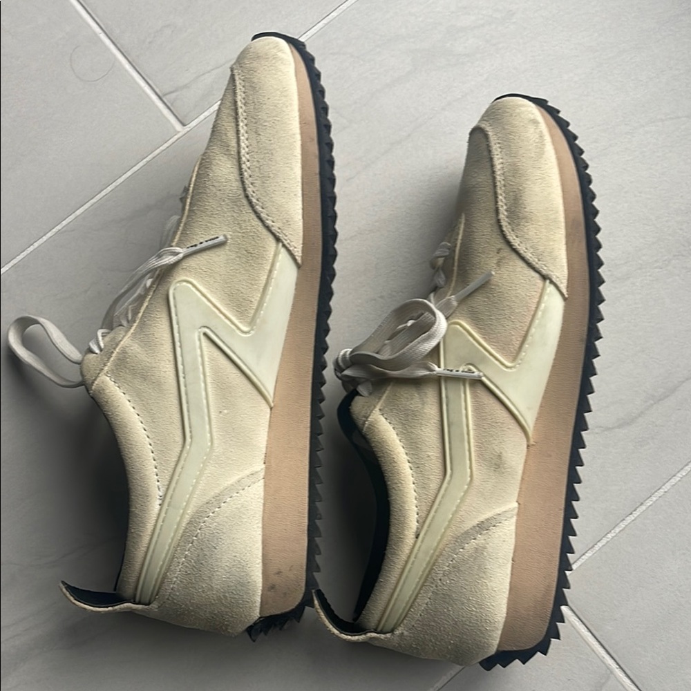 rag & bone Cream Sneakers - Picture 5 of 9